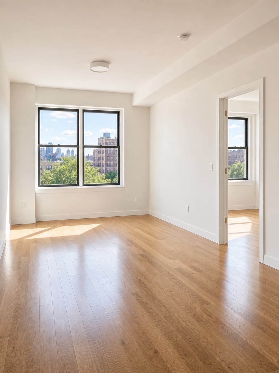 Move-in ready empty apartment interior
